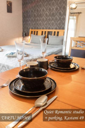 Quiet Romantic Studio plus parking, Tartu Home